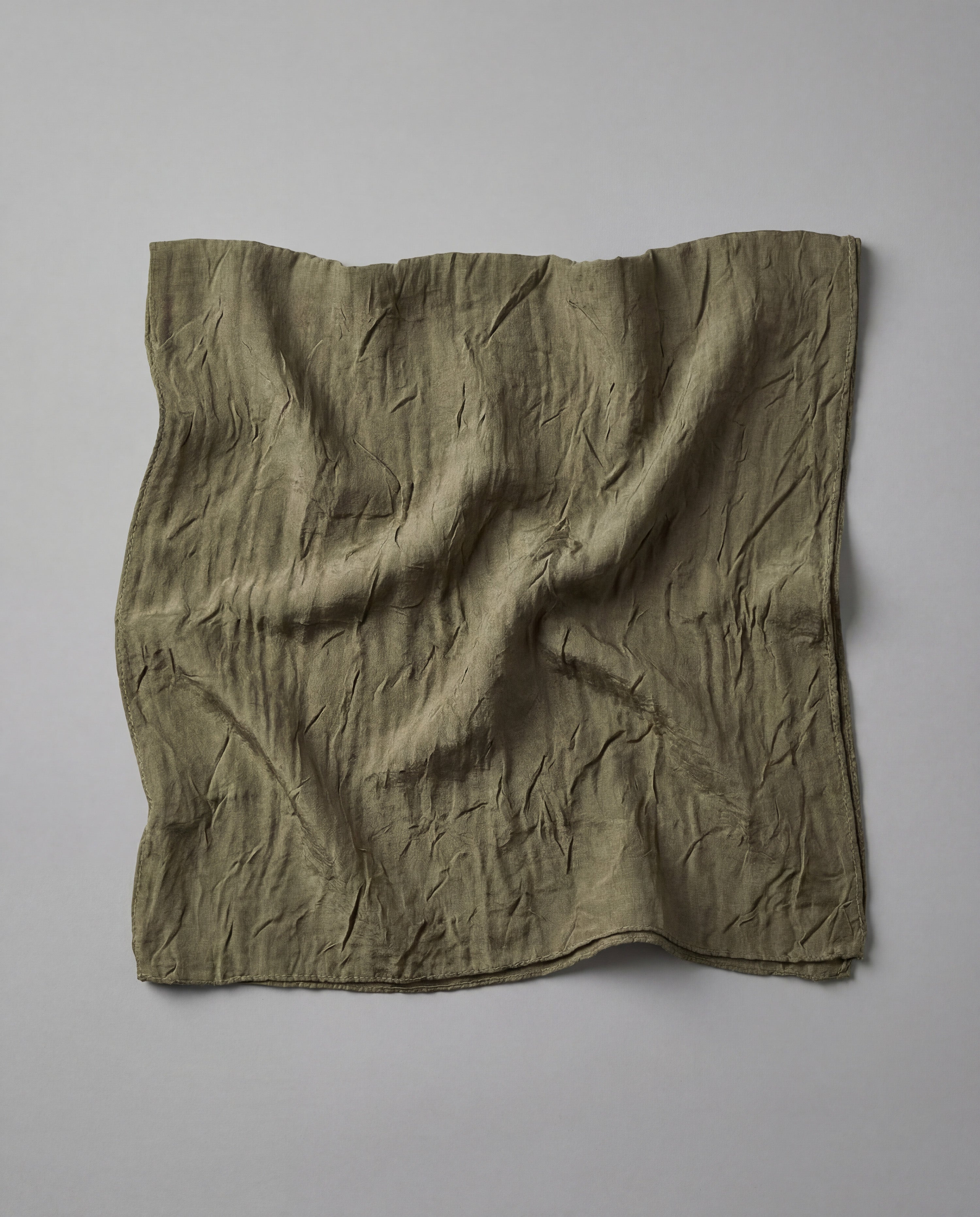 Bambu Kraş Eşarp Haki