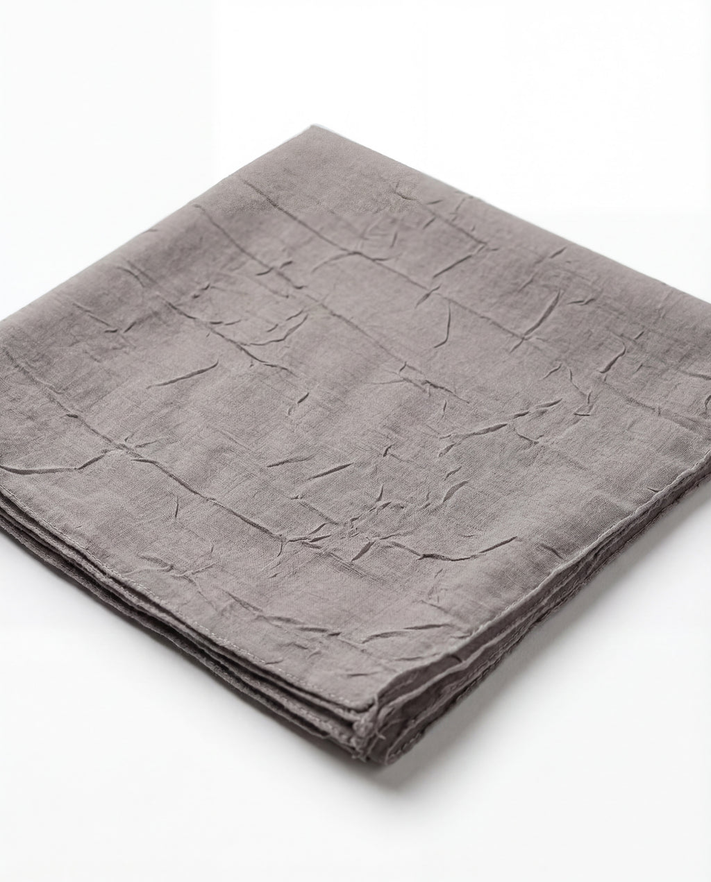 Bambu Kraş Eşarp Koyu Gri