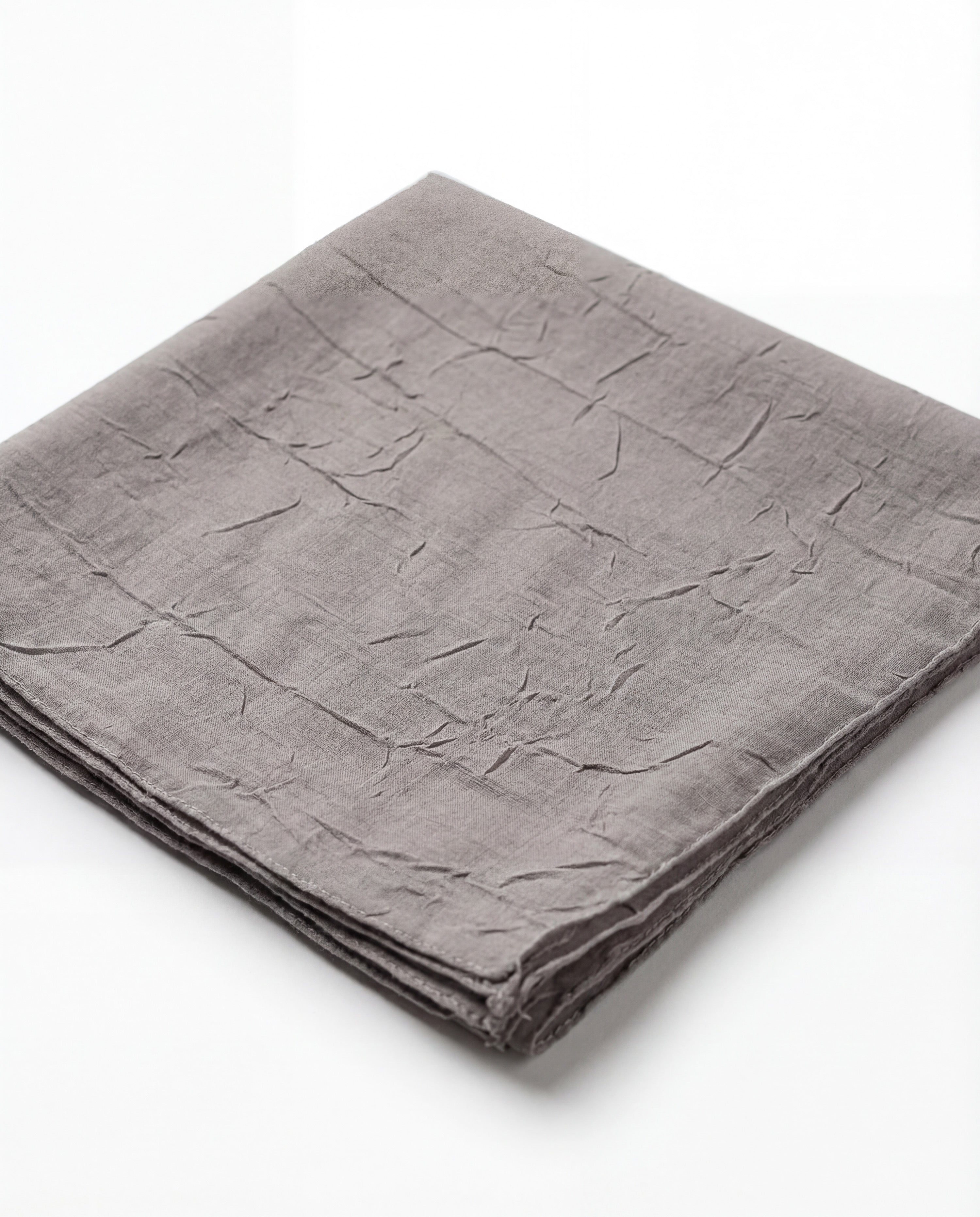 Bambu Kraş Eşarp Koyu Gri